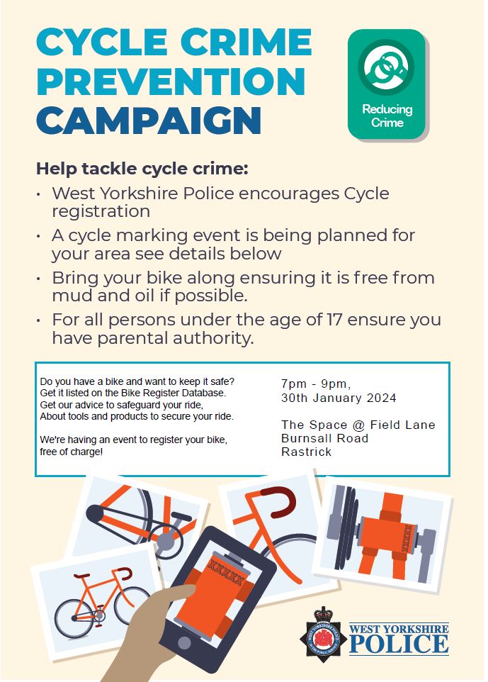 Cycle Crime Prevention Poster